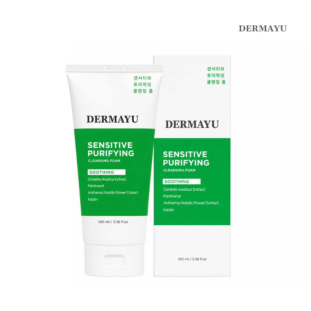 Sữa Rửa Mặt DERMAYU Purifying Cleansing Foam 100ml Chính Hãng Hàn Quốc – Làm Sạch Sâu, Kiểm Soát Dầu, Cấp Ẩm & Làm Dịu Da - Ảnh 3
