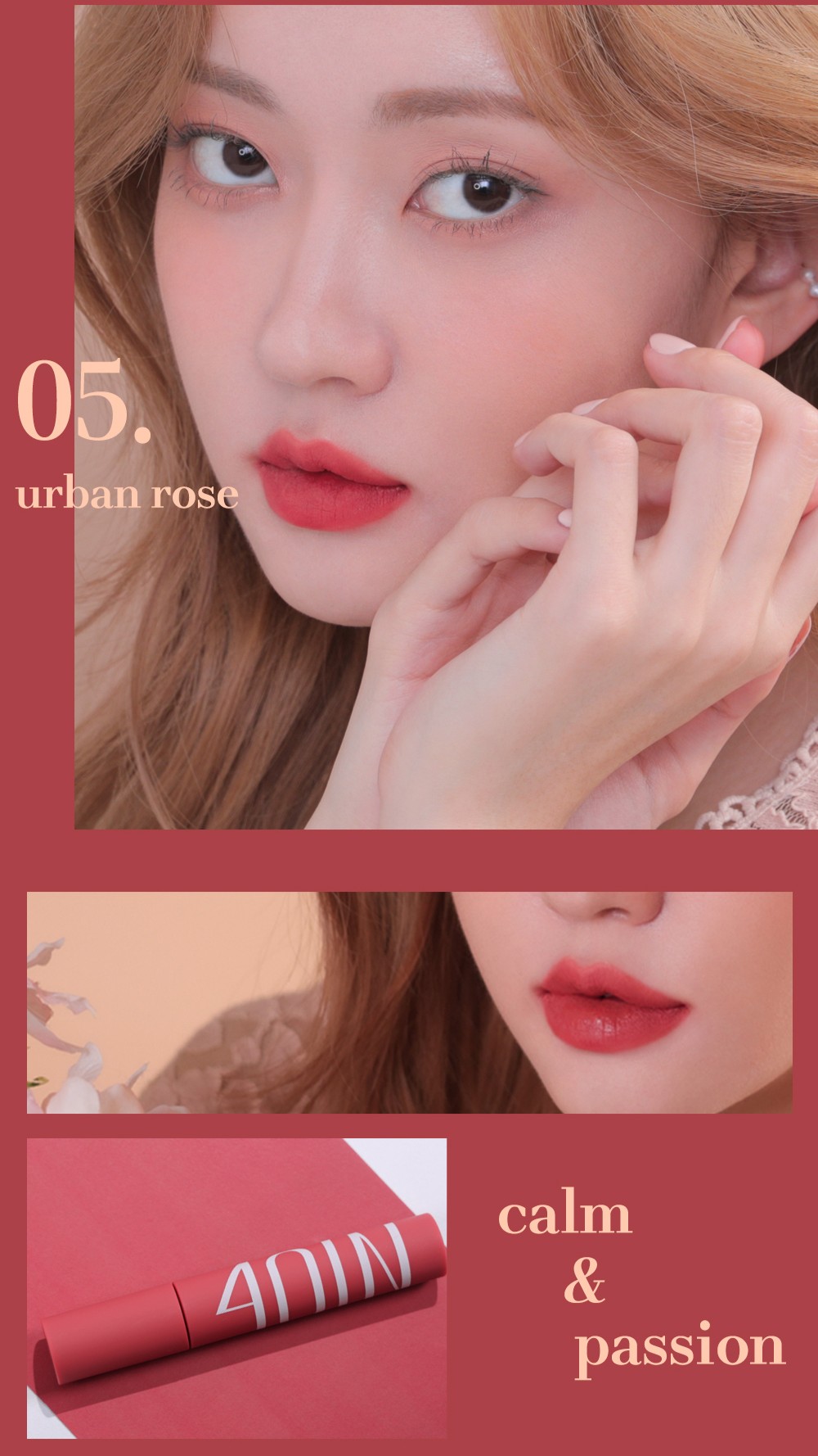 Alternative view of Son Kem Lì Foreul Velmower Lip Tint 05