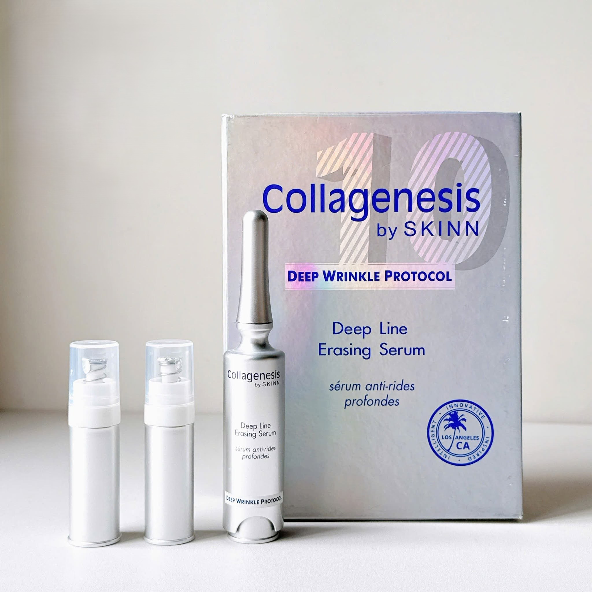 Alternative view of Set tinh chất xóa nhăn, căng bóng SKINN COLLAGENESIS DEEP LINE ERASING SERUM