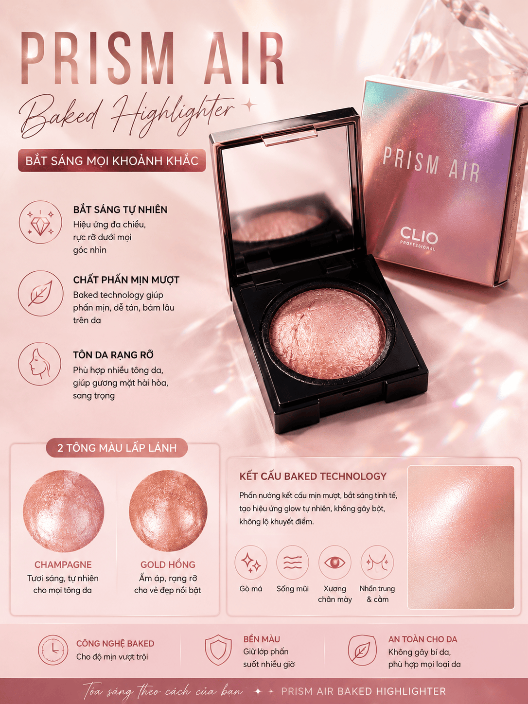 Phấn mắt CLIO Prism Air Shadow