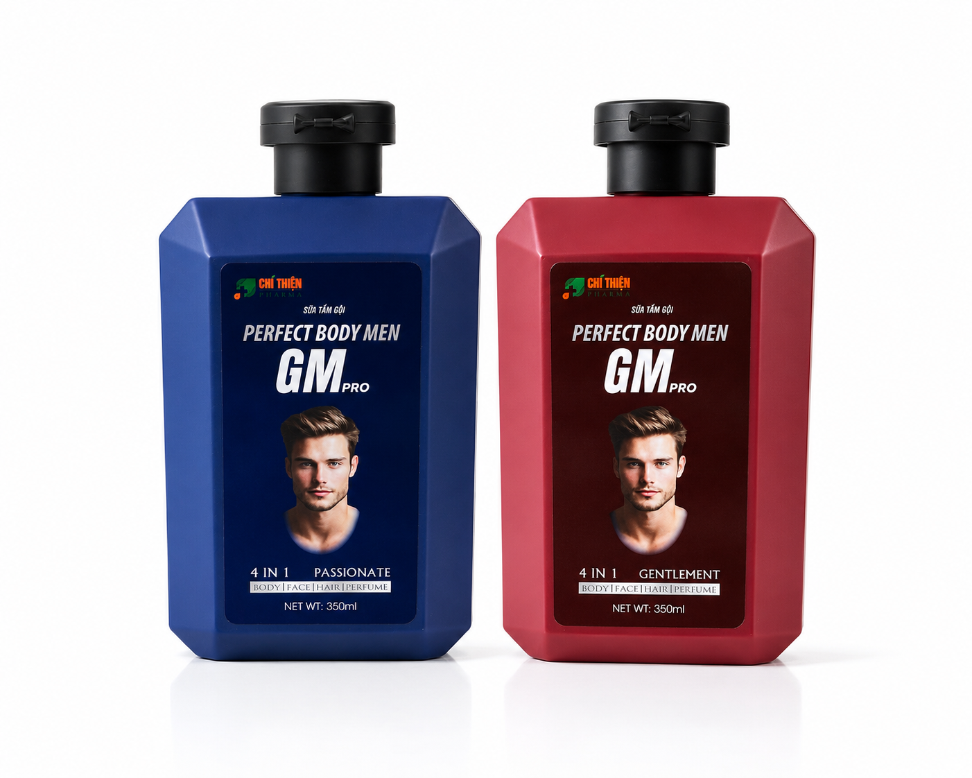 Dầu gội sữa tắm nam 4in1 Perfect Body Men GM Pro