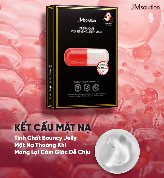Alternative view of Mặt Nạ Săn Chắc Đàn Hồi Da JM SOLUTION DERMA CARE VITA COLLAGEN JELLY MASK