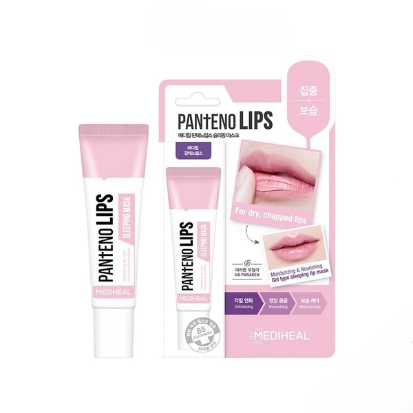 Mặt Nạ Ngủ Cho Môi Mediheal Pantenolips Sleeping Mask 10ml