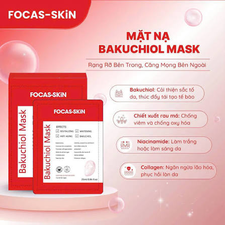 Alternative view of Mặt nạ FOCAS-SKIN Bakuchiol Mask