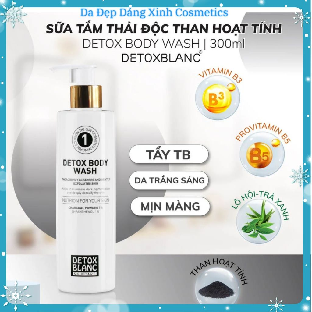 Sữa tắm thải độc da Detox Blanc Detox Body Wash