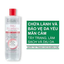 Alternative view of Nước Tẩy Trang Dành Cho Da Mẫn Cảm Evoluderm Eau Micellaire Peaux Reactives