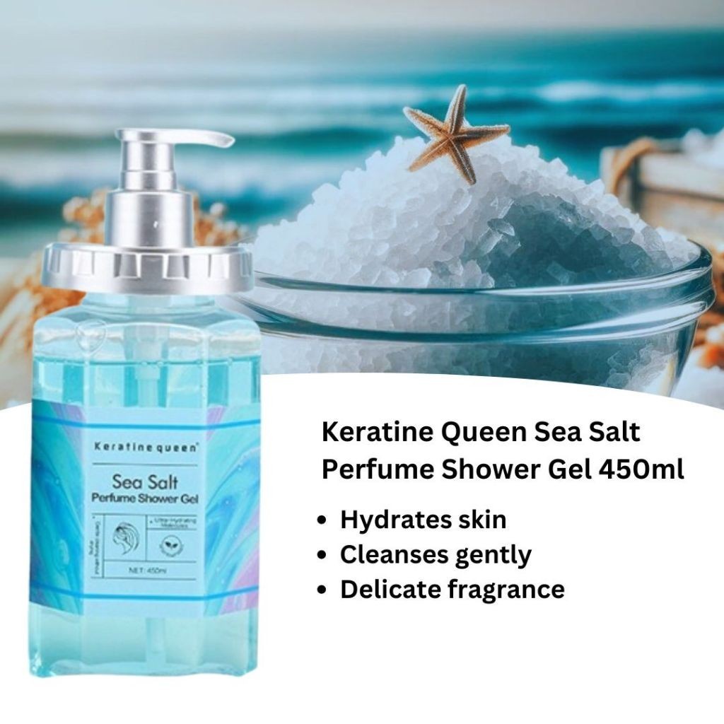 Alternative view of Gel Tắm Nước Hoa Muối Biển Keratine 450 ml