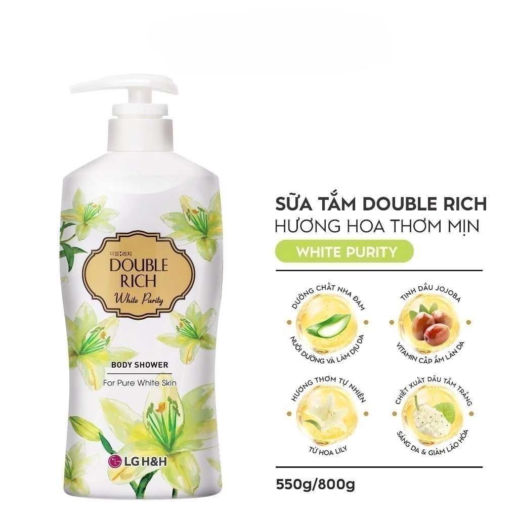 Alternative view of Sữa Tắm Double Rich Dưỡng Ẩm Da Sáng Da 550g
