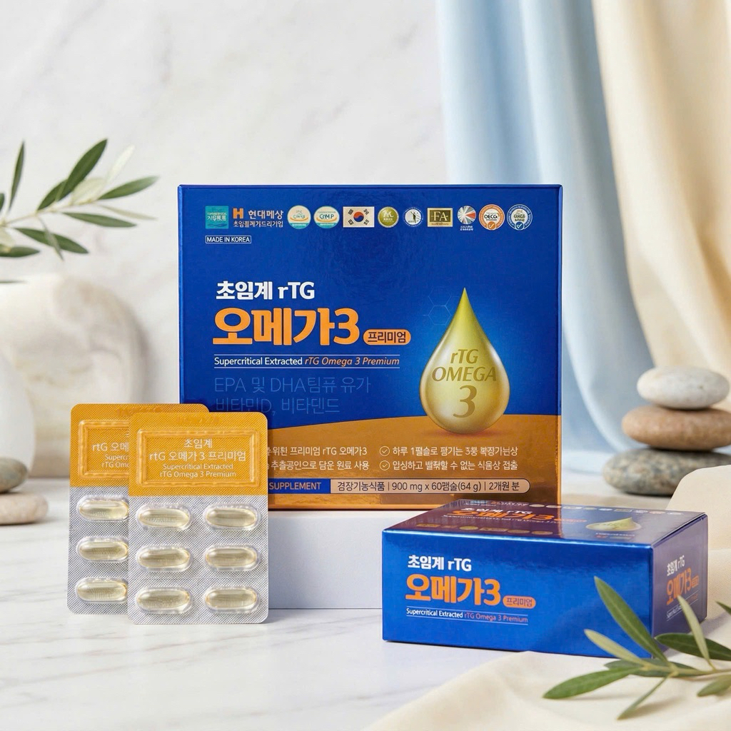 Alternative view of Viên Dầu Cá Supercritical Extracted TG Omega 3 Premium Hàn Quốc