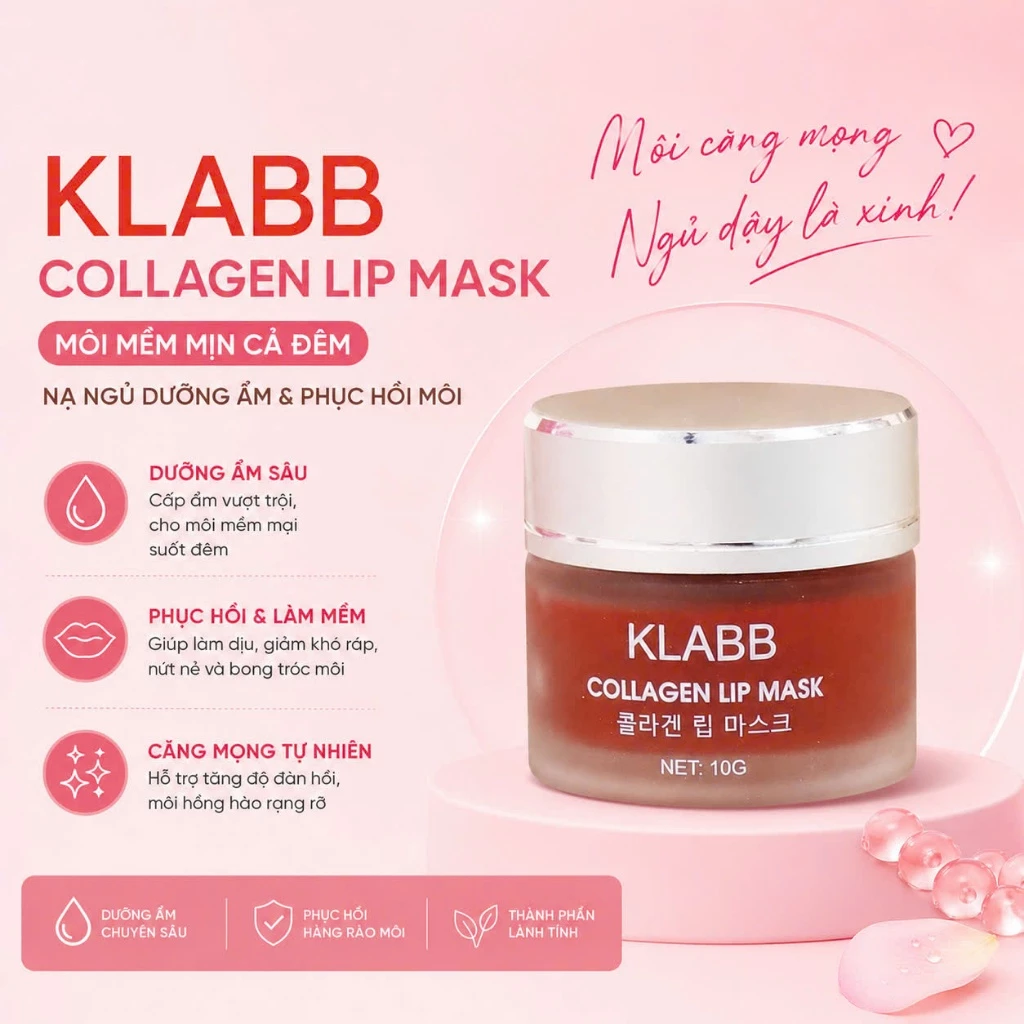 Alternative view of Ủ môi KLABB Collagen Lip Mask 10g