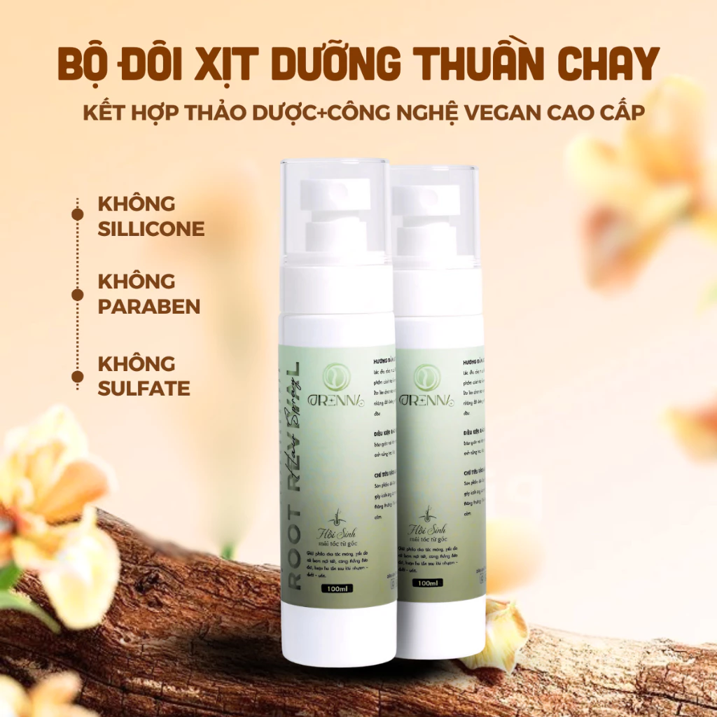 Bộ Sản Phẩm Chăm Sóc Tóc Toàn Diện Orenna Kết Hợp Thảo Dược & Công Nghệ Vegan Cao Cấp - Ảnh 4