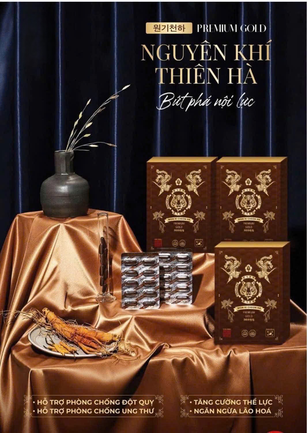 Thực phẩm bảo về sức khỏe WON KI CHEON HA PREMIUM GOLD