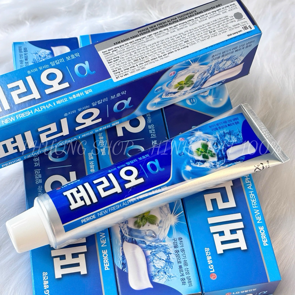 Kem đánh răng Perioe New Fresh Alpha - Ảnh 3